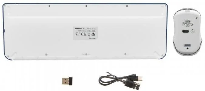 Фото: Комплект клавіатура+миша Maxxter KMS-WCM-01BL-UA Wireless Dark Blue № 9 | KTC