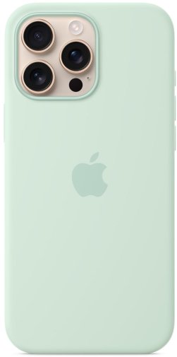Чохол Apple for iPhone 16 Pro Max - Silicone Case with MagSafe Aquamarine (MDGY4)
