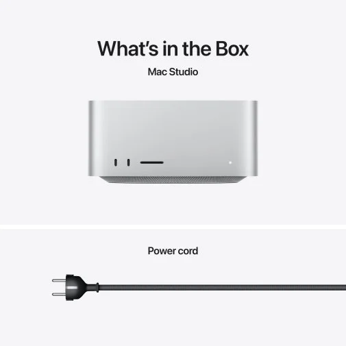 Фото: Персональний комп'ютер Apple Mac Studio Apple M4 Max 32GPU (MU963) - Apple M4 Max / 36 ГБ / PCI-E SSD 512 ГБ / Apple / Apple M4 Max 32-core GPU, / 480 Вт № 19 | KTC
