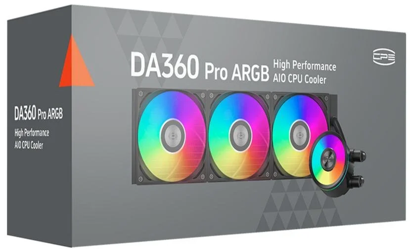 Фото: Система рідинного охолодження PCCooler DA360 Pro ARGB BK (DA360Pro-BKAWXL-GL) № 8 | KTC