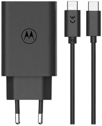 Фото: Зарядний пристрій Motorola MC-682N 68W Black with Type-C/Type-C (PG38C06281) № 9 | KTC