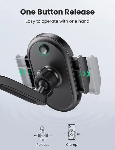 Фото: Кріплення для мобільного телефону UGREEN LP405 Waterfall-Shaped Suction Cup Phone Mount (LP405/20473) № 10 | KTC