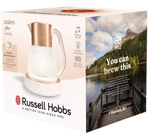 Фото: Електрочайник Russell Hobbs Calm White Copper (27450-70) № 9 | KTC