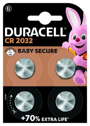 Фото: Батарейка Duracell DL2032 DSN BL/4 (5007662/5010951/5014799) № 8 | KTC