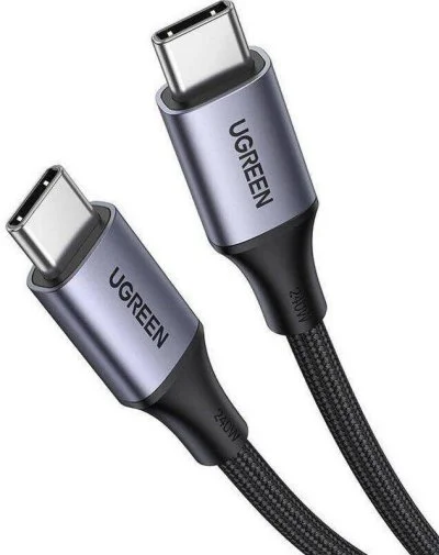 Фото: Кабель UGREEN US535 240W Type-C / Type-C 1m Space Gray (US535/15311) № 13 | KTC