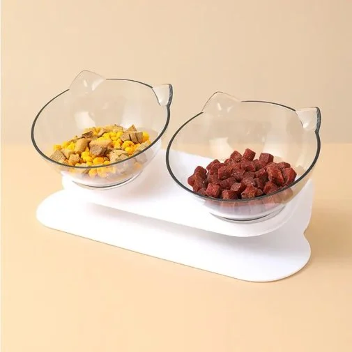 Фото: Годівниця Lapka Double cat food bowl (WF060) № 25 | KTC
