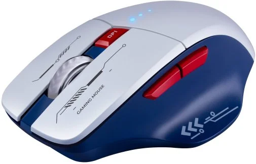 Фото: Миша Defender Tisa GM-126 Wireless White/Blue (52126) № 9 | KTC