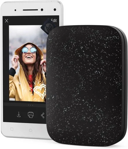 Фото: Фотопринтер HP Sprocket Portable Instant Photo Printer 2x3Inch Black Noir (HPISPB) № 8 | KTC