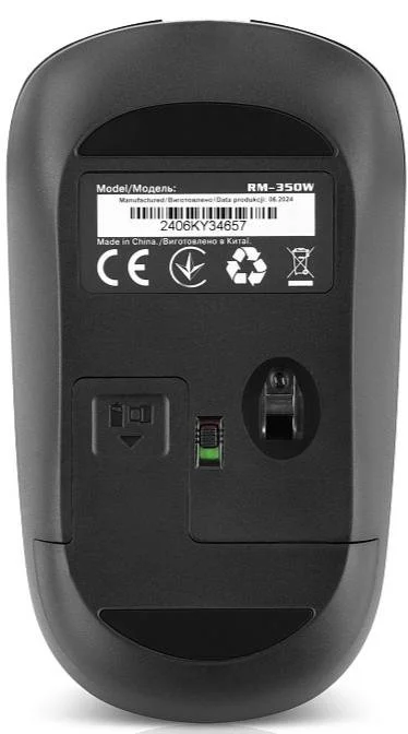 Фото: Миша Real-EL RM-350W Wireless Black (EL123200043) № 14 | KTC
