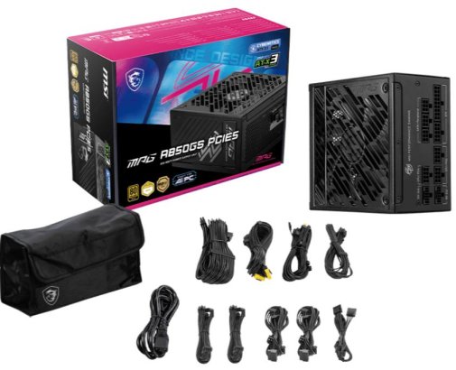Блок живлення MSI 850W MPG A850GS PCIE5