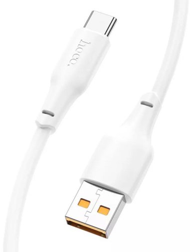 Кабель Hoco X93 100W 6A AM / Type-C 1m White (6931474790682)