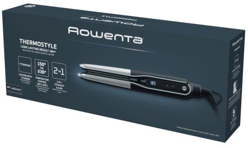 Випрямляч волосся Rowenta Thermostyle 2 in 1 (SF7120E0)