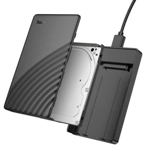 Кишеня зовнішня Hoco HB46 SSD/HDD USB3.0 Black (6942007628266)