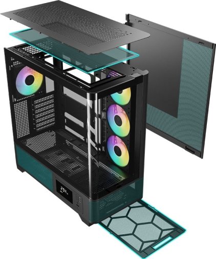 Корпус Gamdias Atlas P2 CG Black with window (4711514501025)