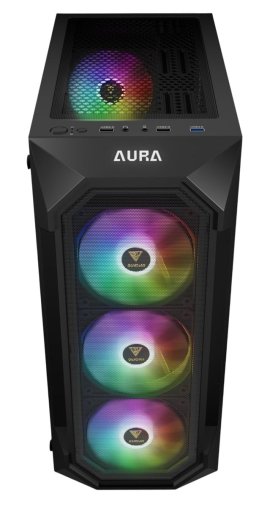 Корпус Gamdias Aura GC1 Elite ARGB Black with window (4711514500592)