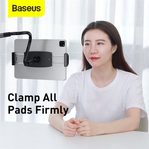 Універсальний тримач Baseus Otaku Life Rotary Adjustment Lazy Polder Pro Grey (LUZQ000013)