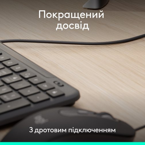Клавіатура Logitech Signature Slim K620 ENG/UKR Graphite (920-013333)