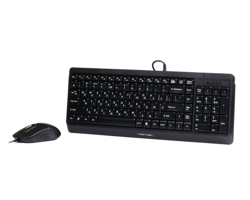 Комплект клавіатура+миша A4tech F1512 Black