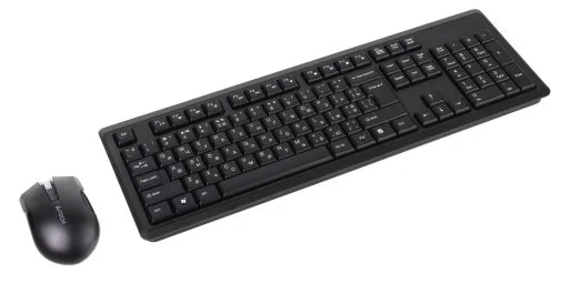 Фото: Комплект клавіатура+миша A4tech 4200N V-Track Black (4200N (GR-92+G3-200N)) № 7 | KTC