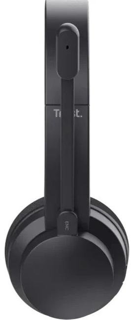 Гарнітура накладна Trust Ayda Wireless ENC, Black