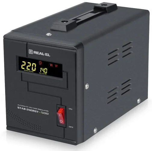 Фото: Стабілізатор Real-EL Stab Energy-500 (EL122400011) № 11 | KTC