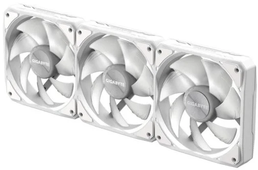 Фото: Кулер Gigabyte EZ Chain Fan 120 Ice 3pcs White (GP-GBT EZFAN1203 ICE) № 11 | KTC
