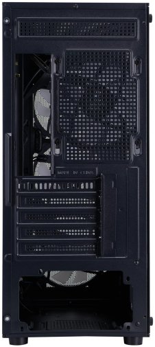 Корпус 1stPlayer FD3-M-BK-4F7 Black with window