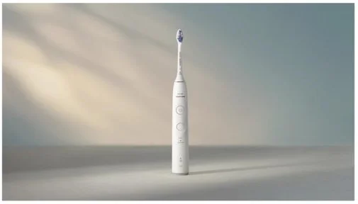 Фото: Електрична зубна щітка Philips Sonicare 6100 Series White + Travel Case (HX7400/06) № 13 | KTC