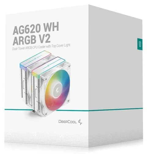 Фото: Кулер для процесора Deepcool AG620 WH ARGB V2 (R-AG620-WHAMMN-GJD) № 20 | KTC