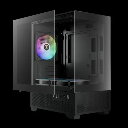Фото: Корпус Gamdias Aura GC9M Elite ARGB Black witr window (4711514503135) № 11 | KTC