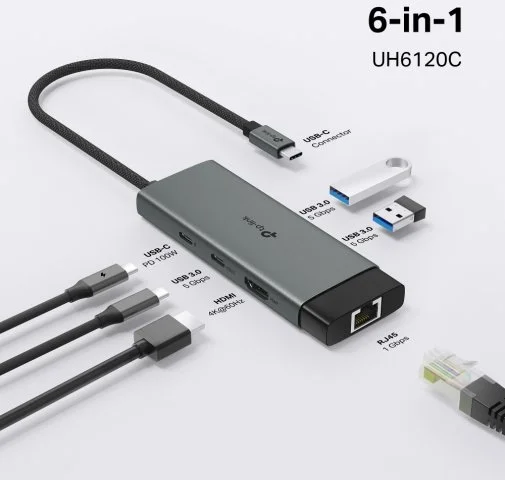 Фото: USB-хаб TP-Link UH6120C № 9 | KTC