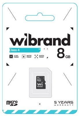 FLASH пам'ять Wibrand (WICDC4/8GB)