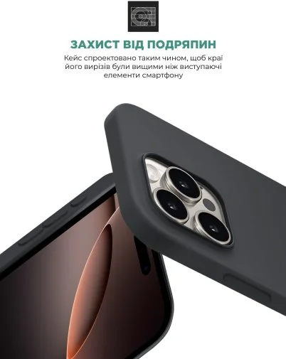 Фото: Чохол ArmorStandart for Apple iPhone 16 Pro - ICON2 MagSafe Black (ARM78675) № 15 | KTC