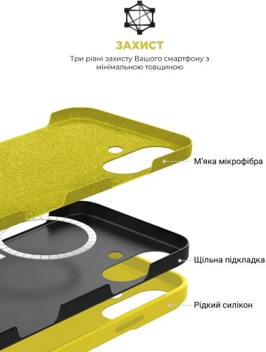 Фото: Чохол ArmorStandart for Apple iPhone 16 - ICON2 MagSafe Star Fruit (ARM81315) № 16 | KTC