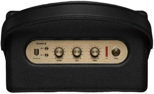 Фото: Портативна колонка Marshall Kilburn III Black and Brass (1007443) № 8 | KTC