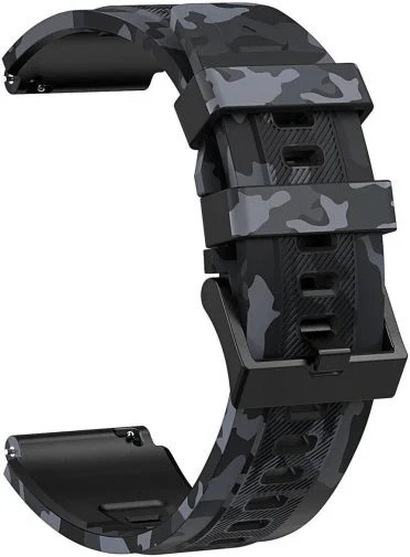 Фото: Ремінець KOSPET Camo 22mm Grey/Black (STRAP CAMO) № 9 | KTC