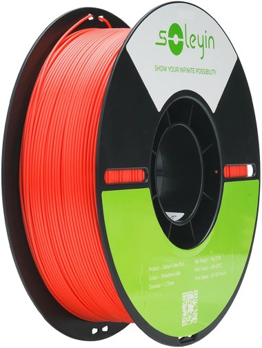 Філамент Creality Soleyin 3D Ultra PLA Filament 1.75mm/1kg Red Strawberry Milk (3301010602)
