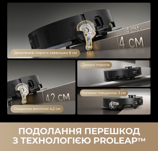 Робот-пилосос Dreame Bot MatriX 10 Ultra Black (RLX95CE-bl)