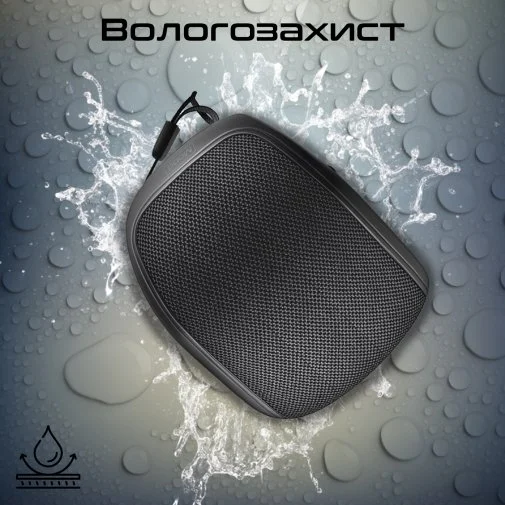 Фото: Портативна колонка Promate Mood Black (6959144064994) № 16 | KTC