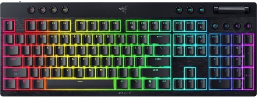 Клавіатура Razer BlackWidow V4 Low-Profile HyperSpeed Yellow Switch WL/BT/USB (RZ03-05271500-R3M1)