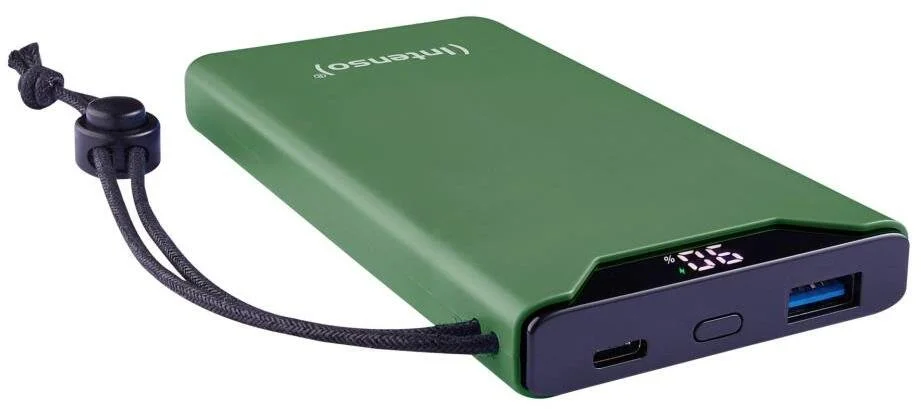 Фото: Батарея універсальна Intenso F10000 10000mAh 20W Green (7332037) № 5 | KTC