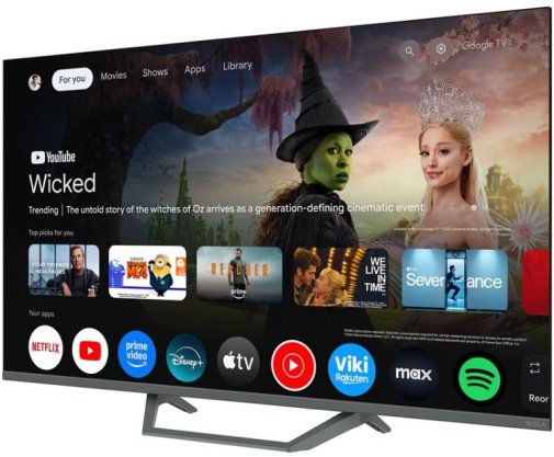Телевізор QLED Tesla Q50E655GUS (Google TV, Wi-Fi, 3840x2160)