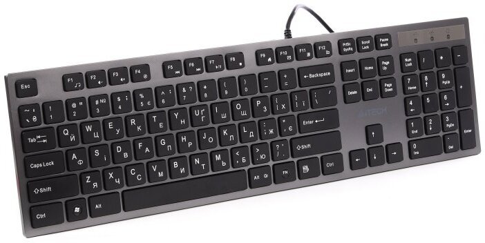 Клавіатура A4tech KV-300H Metallic (KV-300H_USB)
