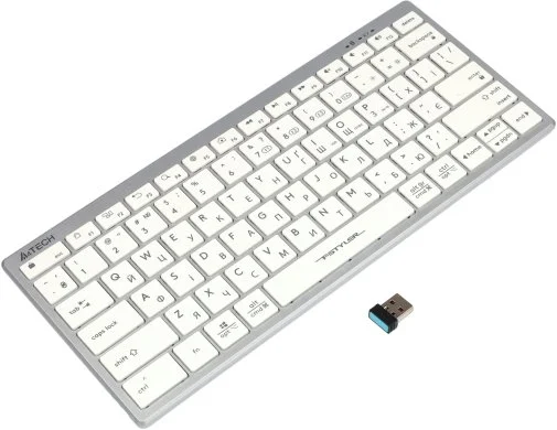Фото: Клавіатура A4tech Fstyler FBX51C White № 15 | KTC