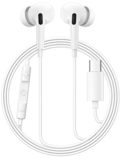 Гарнітура вкладиші Baseus Encok CZ18 (Type-C) White