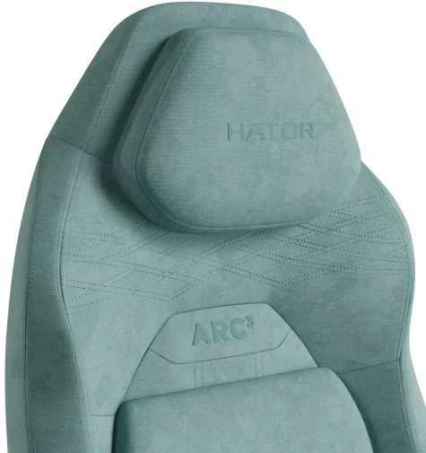 Фото: Крісло Hator Arc 3 Velour Size S Turquoise (HTC3443S) № 10 | KTC
