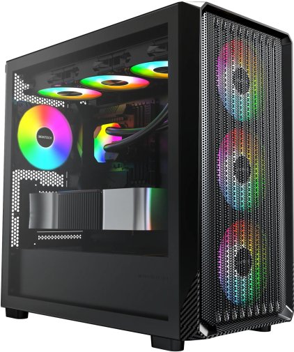 Корпус Montech X5M Black with window