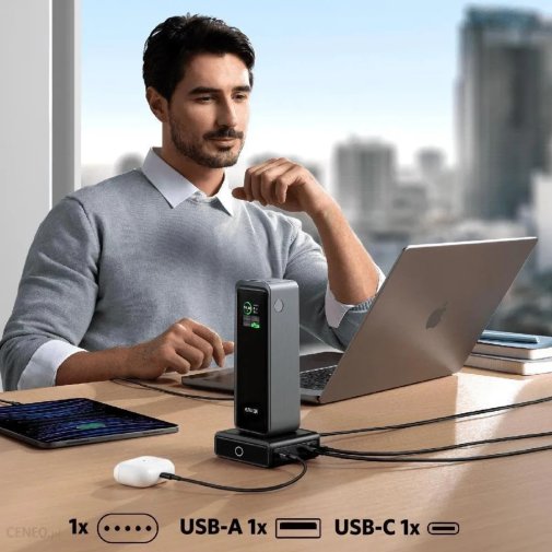 Зарядний пристрій Anker Prime PD QC 100W Black (A1902311)