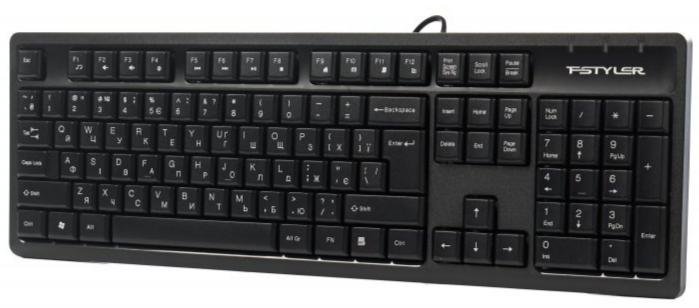 Клавіатура A4tech Fstyler FK12 Black
