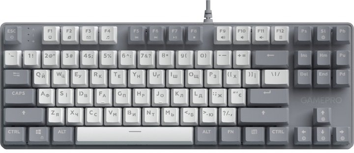 Клавіатура, GamePro Genesis Metallic MK110G Red Switches USB ( Gaming )